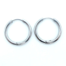 Hot Selling Fashion Cheap Round Earrings Gold Silver Hip-hop Earrings Stainless Steel Cadenas Jewelry